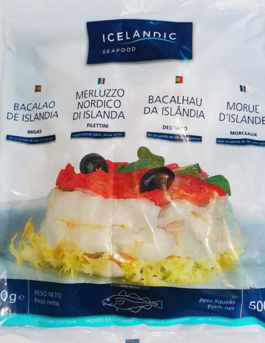 Bacalhau desfiado 700 GR