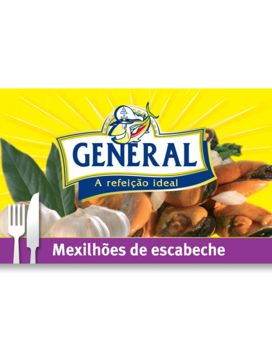 Mexilhões General Escabeche 111GR