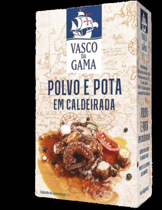 Polvo e Pota Caldeirada Vasco da Gama 120GR