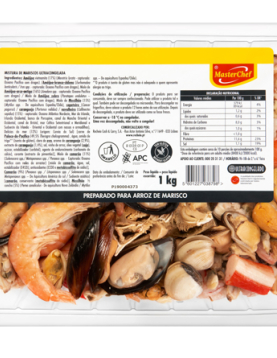 PREPARADO ARROZ DE MARISCO S/G MCHEF 1KG