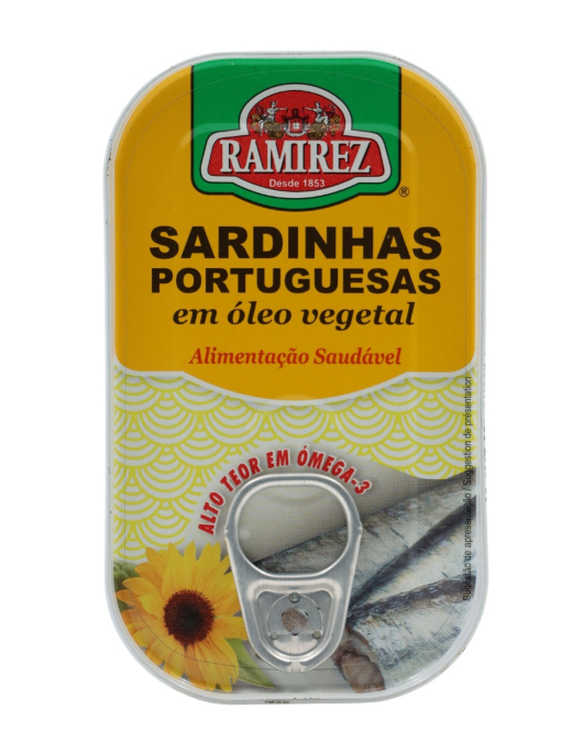 Sardinhas Ramirez óleo veg. 125GR