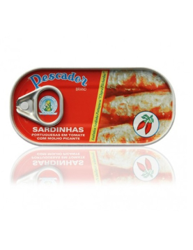 Sardinhas pescador tomate picante 54GR